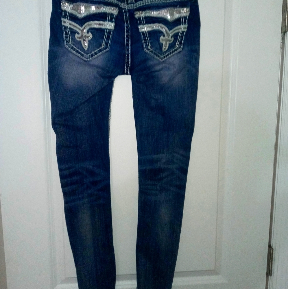 Rock revival skinny jeans